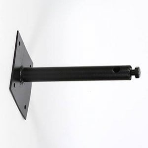 Black Horizontal holder for weathervane